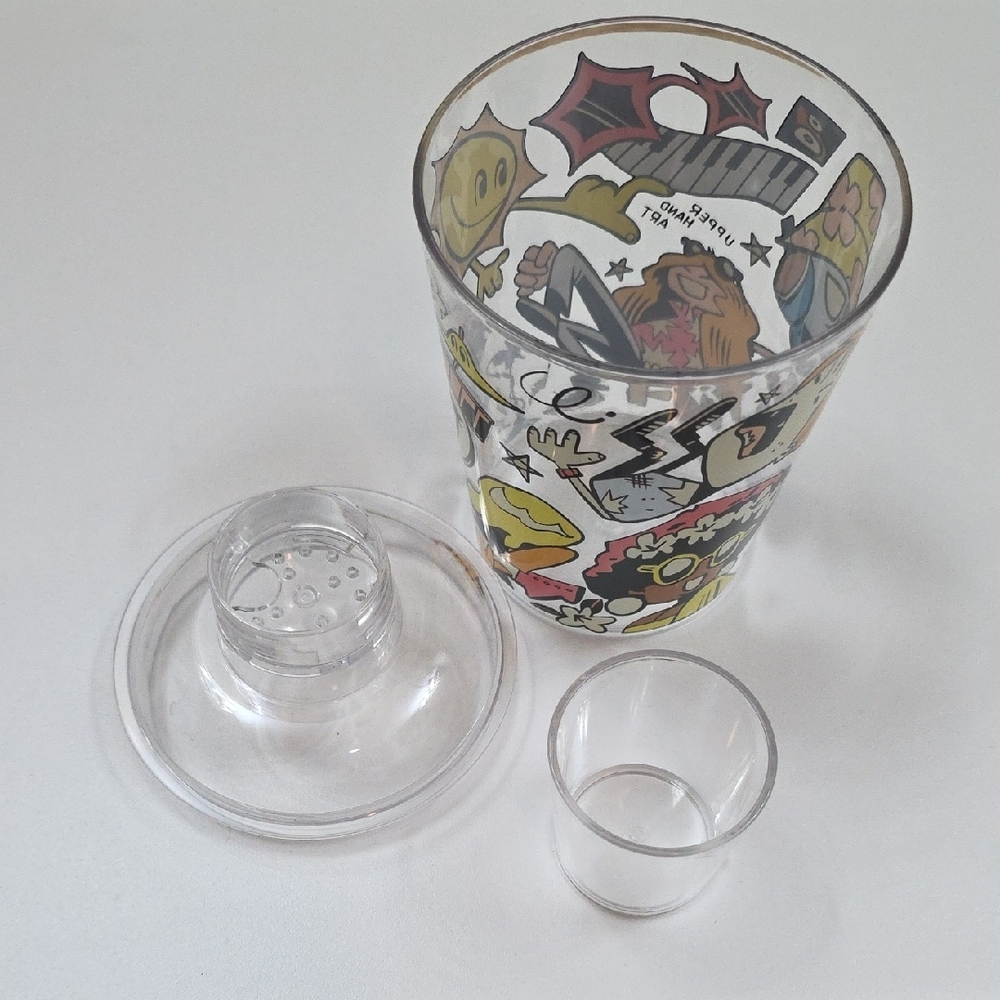 Cocktail Shaker - Colorful Cartoon Design - Plastic - Picture 7 of 7